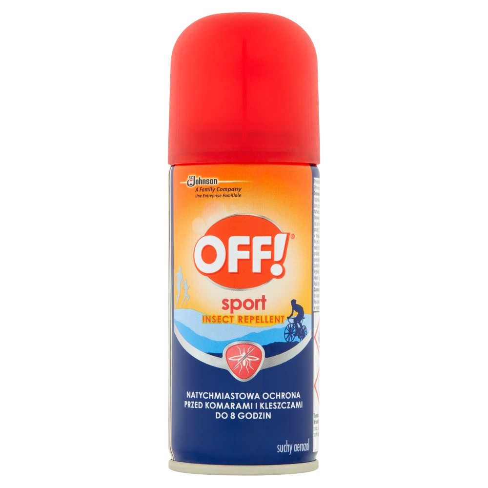 Suchy areozol Sport na komary i kleszcze OFF! 100ml