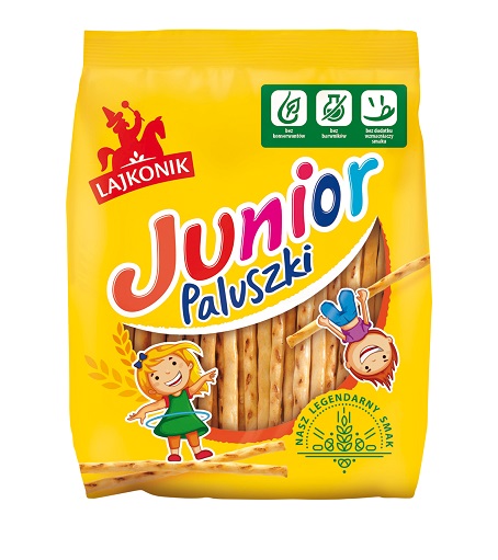 Paluszki junior Lajkonik 180g