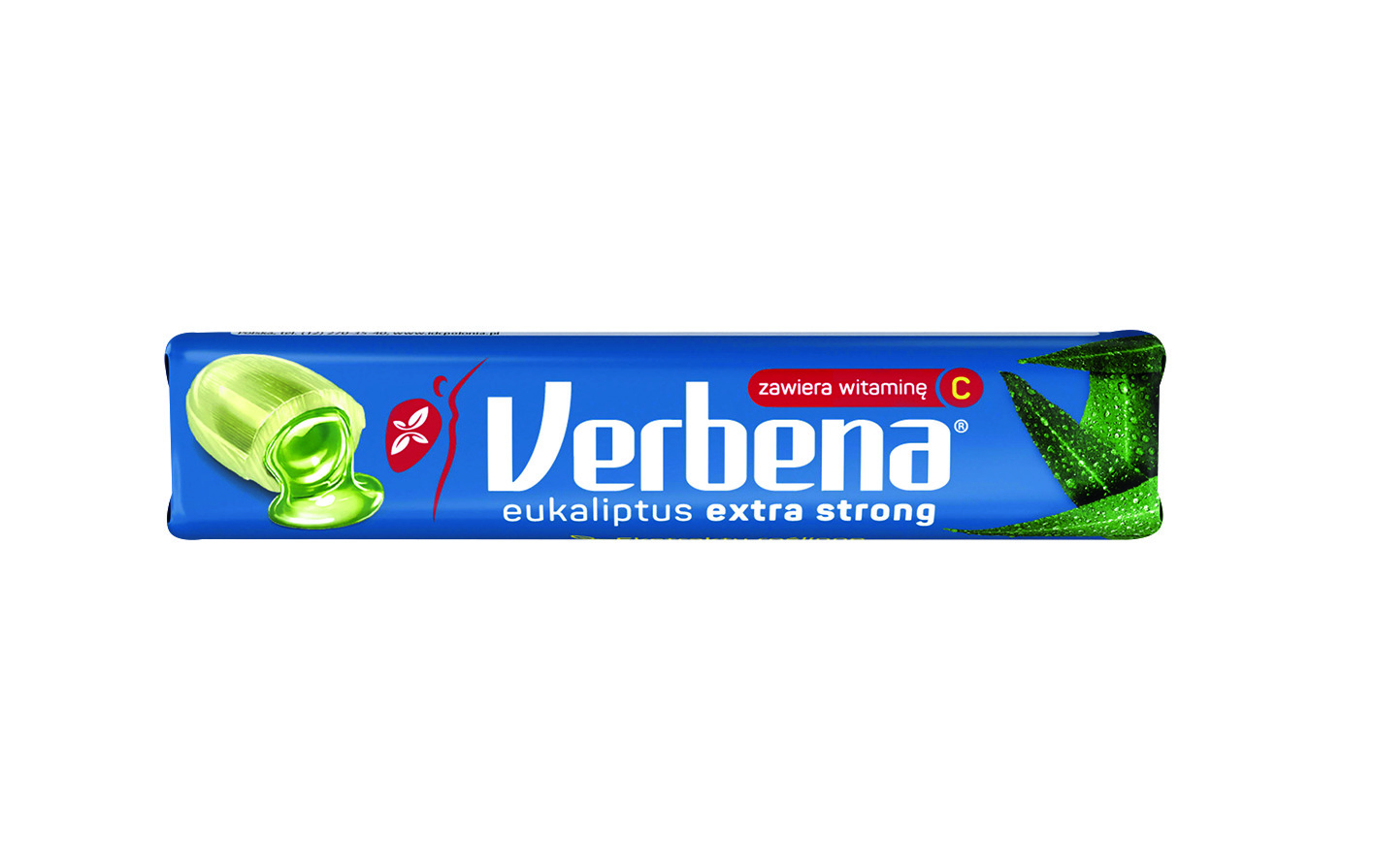 Cukierki Eukaliptus Extra Strong Verbena32g