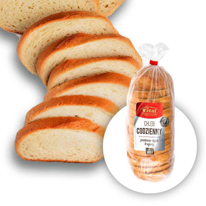 Chleb codzienny pszenno-żytni Vital 500g