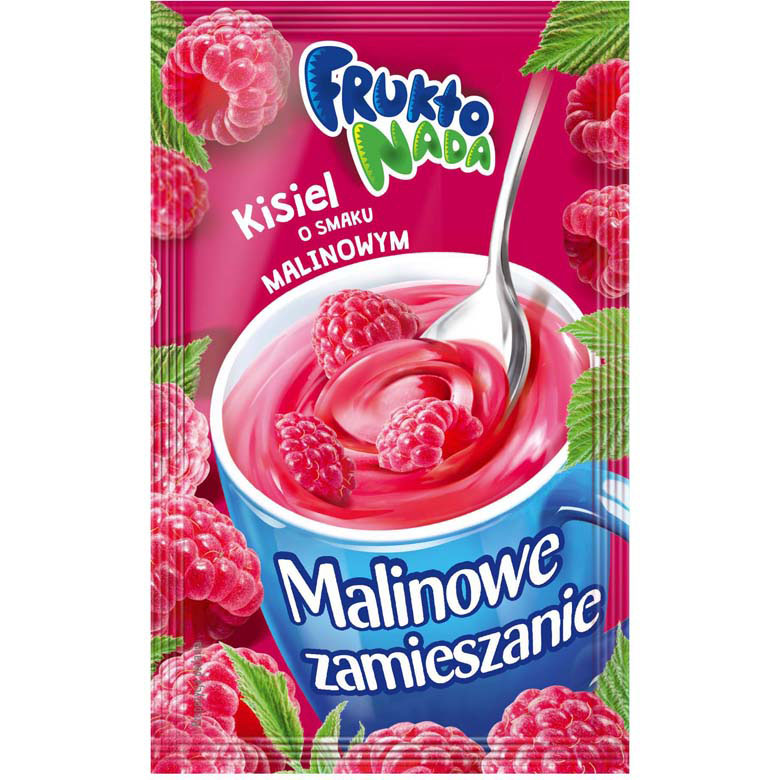 Kisiel instant o smaku malinowy Fruktonada 30g