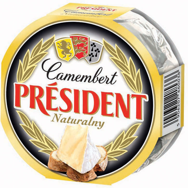 Ser Camembert naturalny President 120g esklep.polomarket.pl