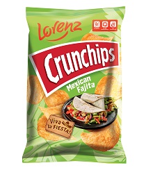 Chipsy Fajita Style Crunchips 140g esklep.polomarket.pl