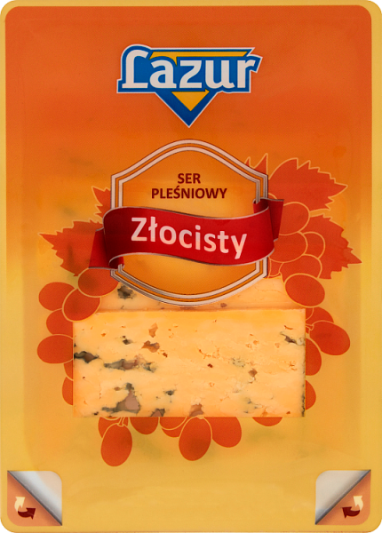 Ser Złocisty plastry Lazur 100g
