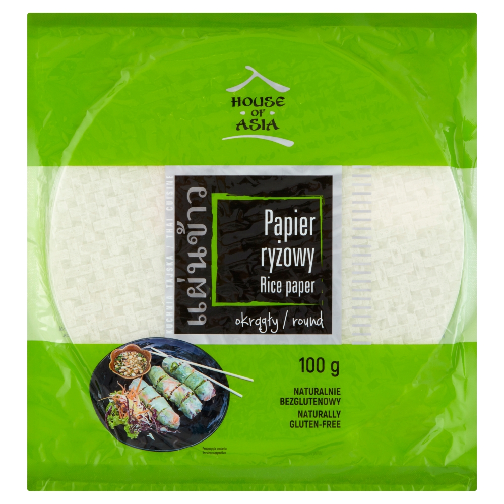 Papier ryżowy okrągły House of Asia 100g esklep.polomarket.pl