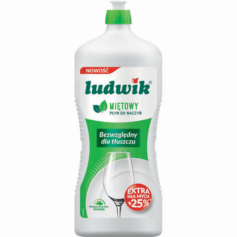 Płyn do mycia naczyń miętowy Ludwik 1,35l esklep.polomarket.pl