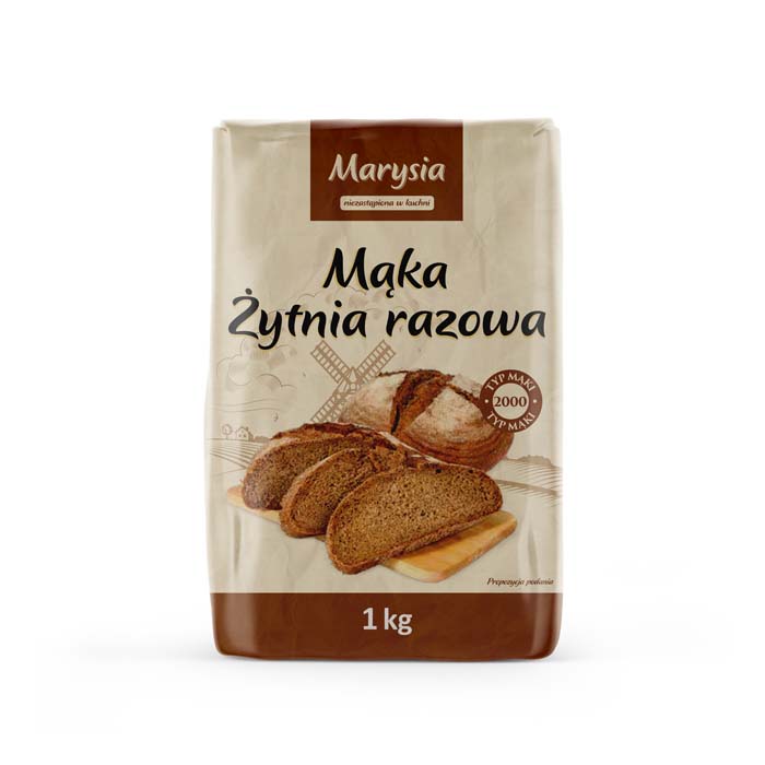 Mąka żytnia T2000 Marysia 0,9kg