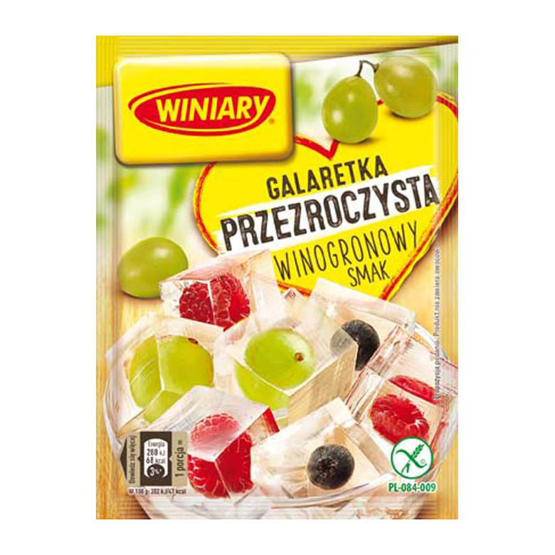 Galaretka Przezroczysta Winogronowa Winiary 71g