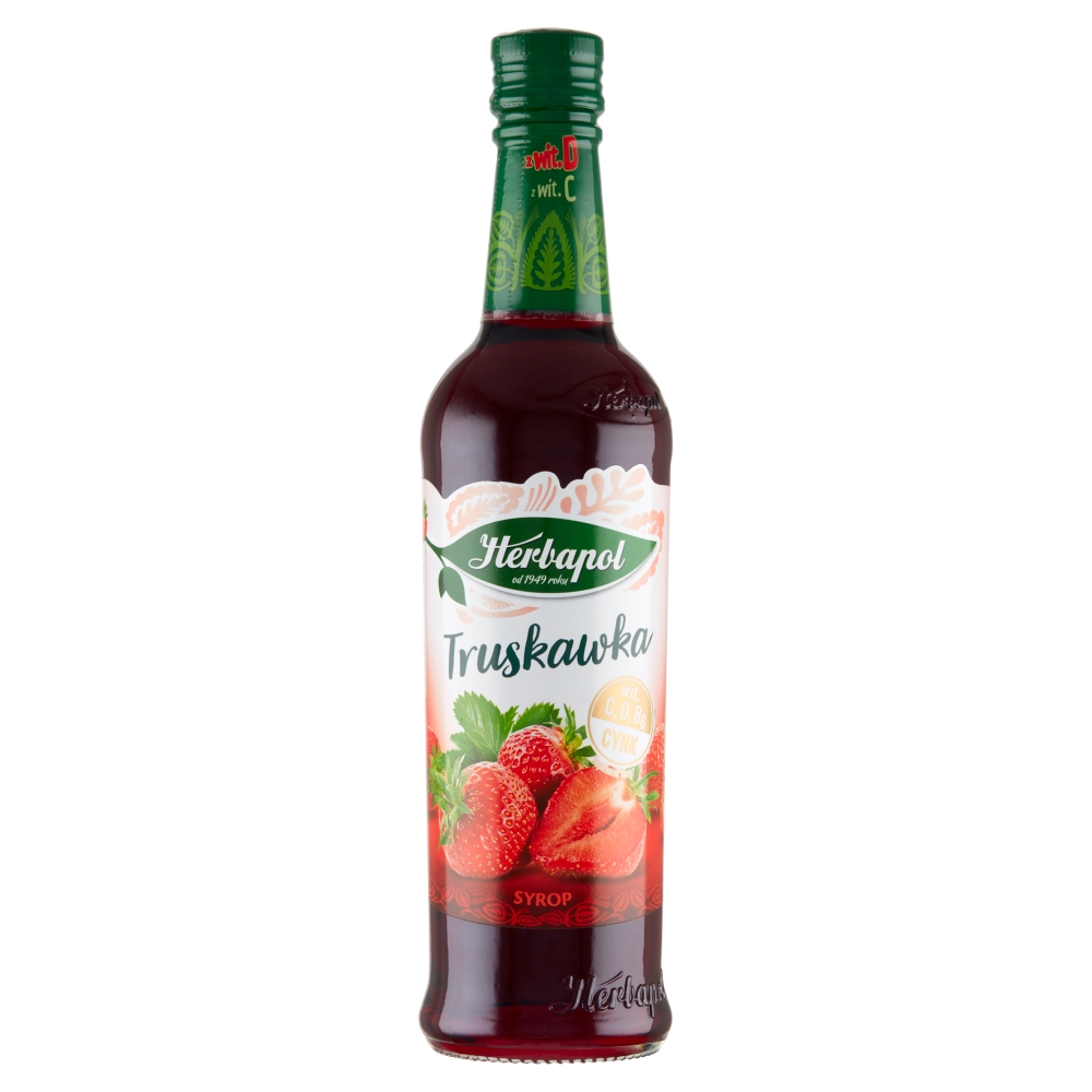 Syrop Owocowa Spiżarnia truskawka 420ml esklep.polomarket.pl