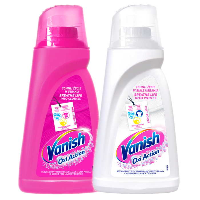 Odplamiacz Vanish Oxi Action 1l sort esklep.polomarket.pl