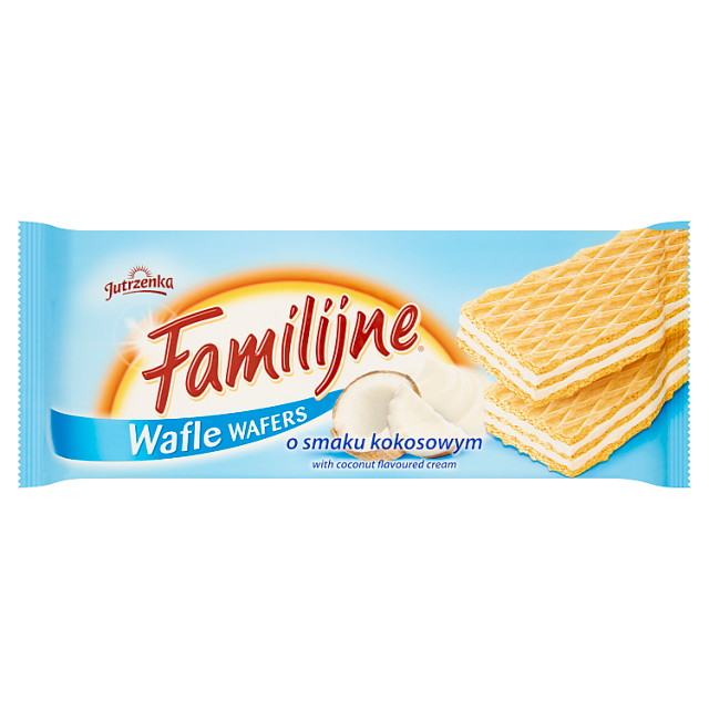 Wafle kokosowe  Familijne 180g