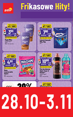 Okładka: Katalog Frikasów od 28.10 Polomarket od śr. 28.10 do wt. 3.11