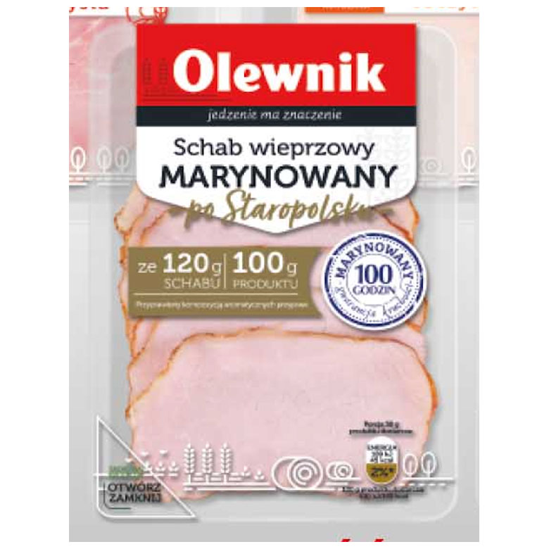 Schab wieprzowy marynowany po staropolsku 90g esklep.polomarket.pl