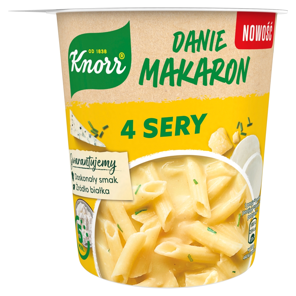 Danie makaron 4 sery KNORR 66g esklep.polomarket.pl