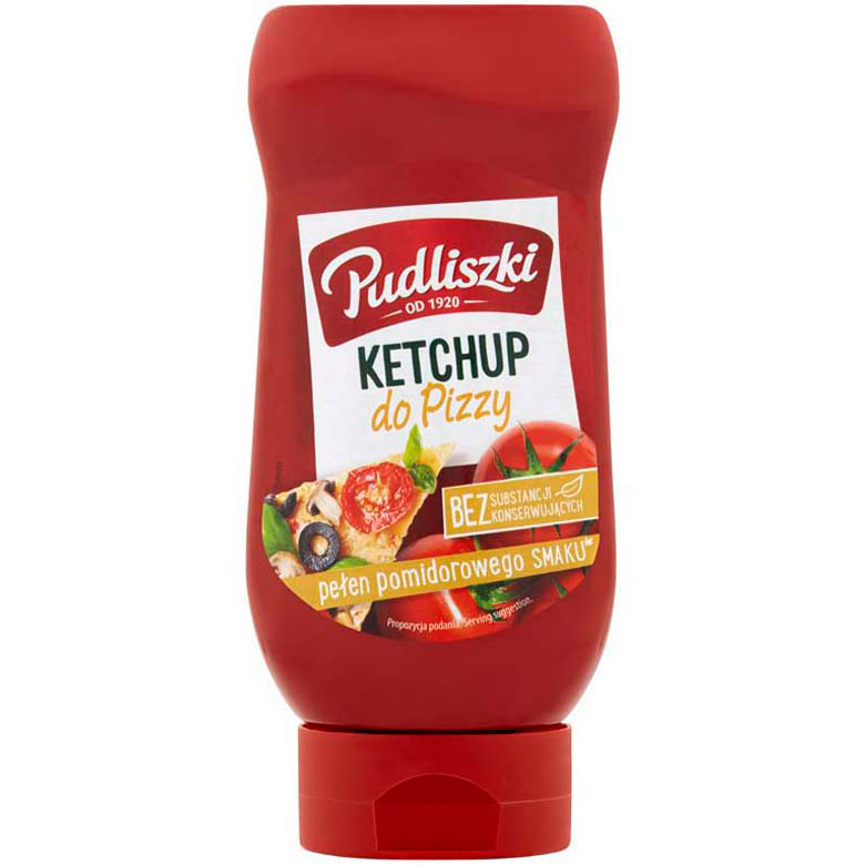 Ketchup Pudliszki do Pizzy 470g esklep.polomarket.pl