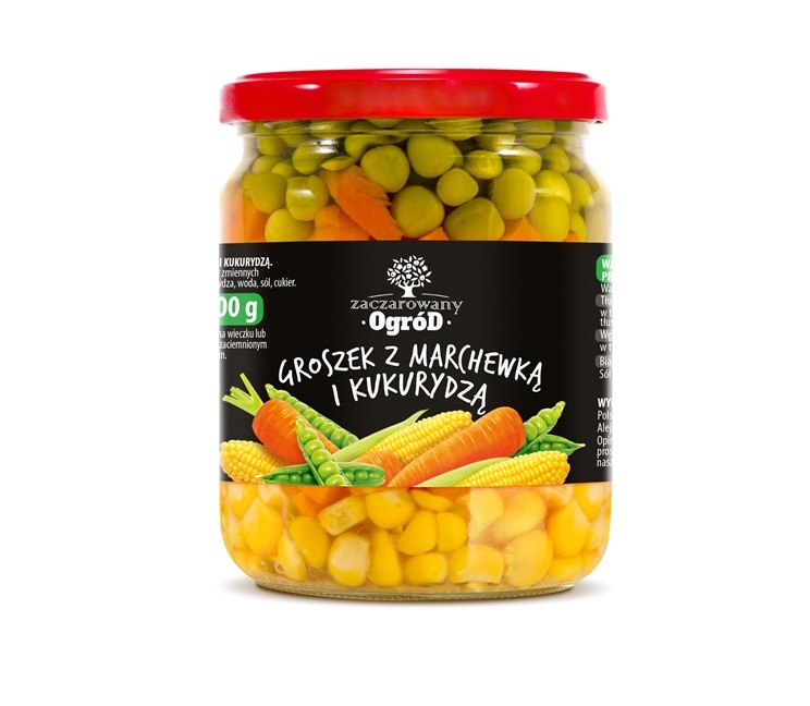 Groszek z marchewką Zaczarowany Ogród 700 g