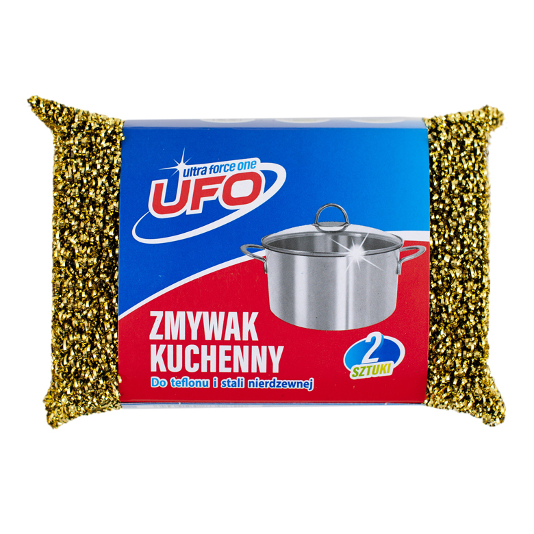 Zmywak kuchenny do teflonu   UFO 2 szt.