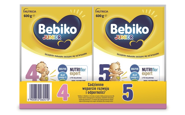 Mleko modyfikowane 4, 5 Bebiko 600g sort esklep.polomarket.pl