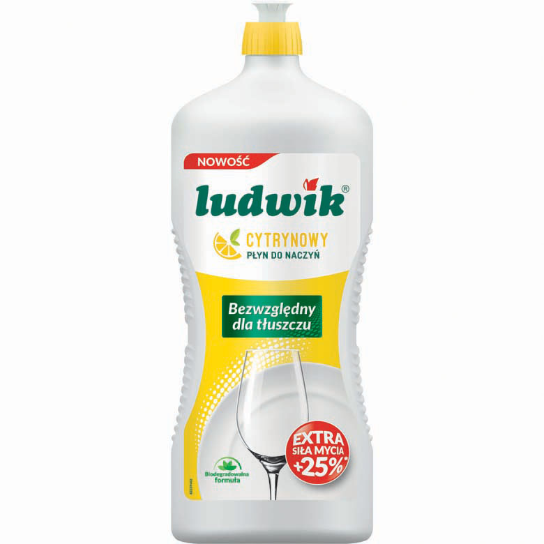 Płyn do mycia naczyń cytrynowy Ludwik 1,35l esklep.polomarket.pl
