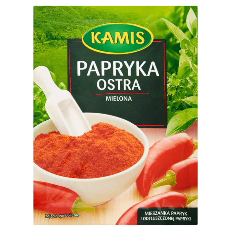 Przyprawa papryka ostra mielona Kamis 20g esklep.polomarket.pl