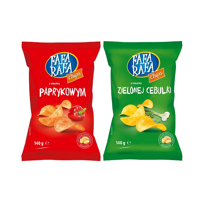 Fafa Rafa chipsy cebu./papry.140g sort