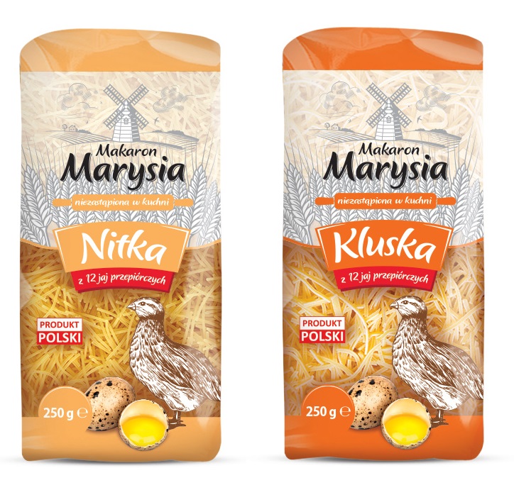 Makaron przepiórczy Marysia sort 250g