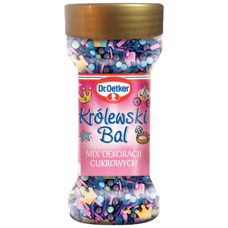 Królewski Bal Mix Dekoracji Dr.Oetker 50g esklep.polomarket.pl