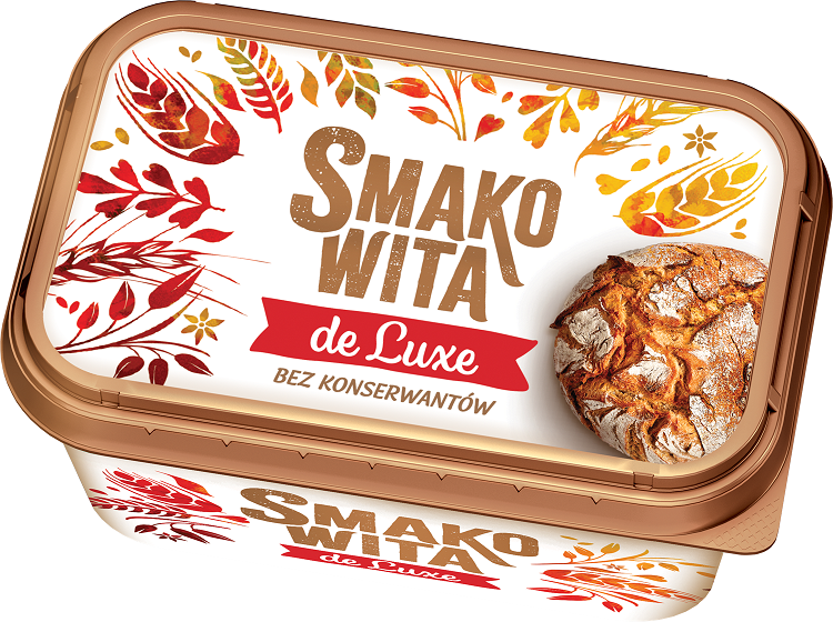 Margaryna De Luxe Smakowita 450g esklep.polomarket.pl