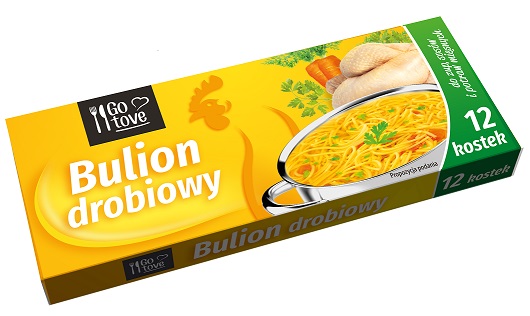 Bulion drobiowy w kostkach Go tove 120g