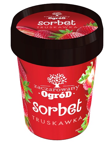 Sorbet truskawkowy Zaczarowany Ogród 500ml