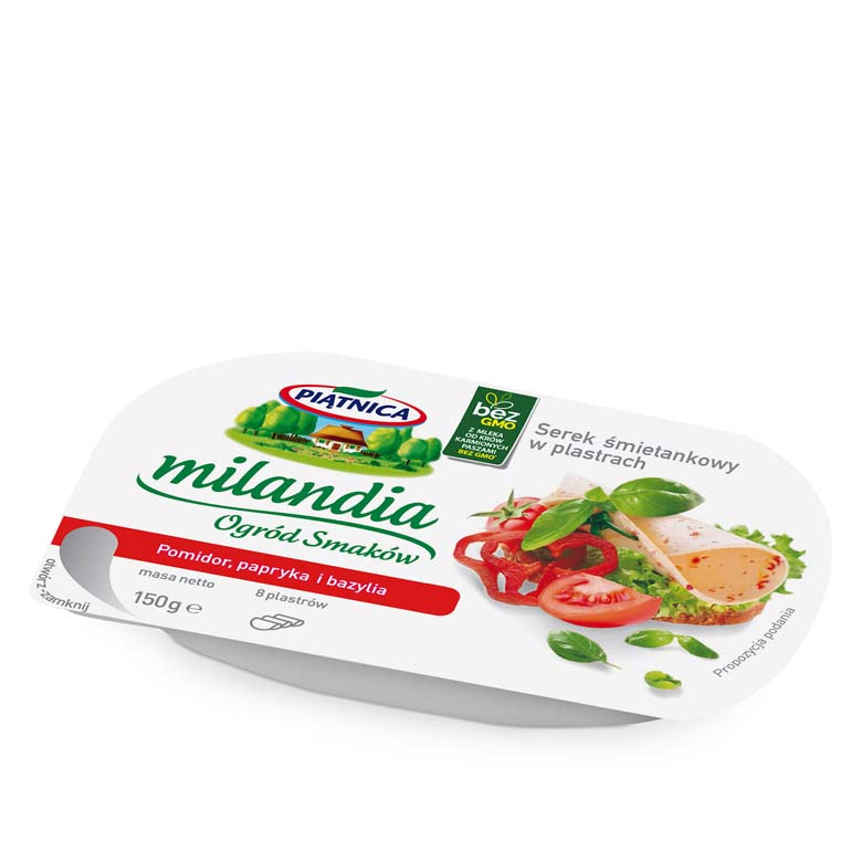 Ser Milandia twarog. mascarpone mix150g esklep.polomarket.pl