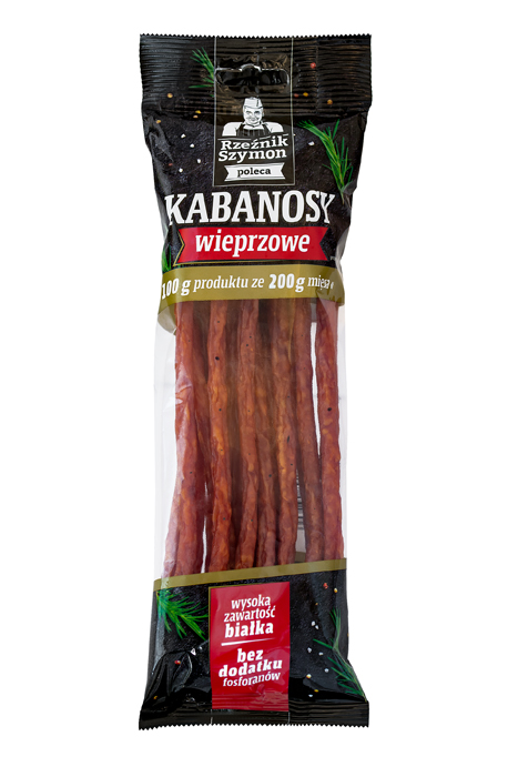 Kabanosy wieprzowe Rzeźnik Szymon 120 g