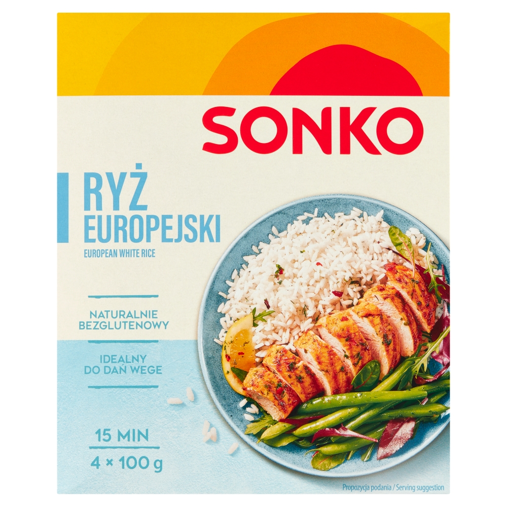 Ryż europejski Sonko 4x100g