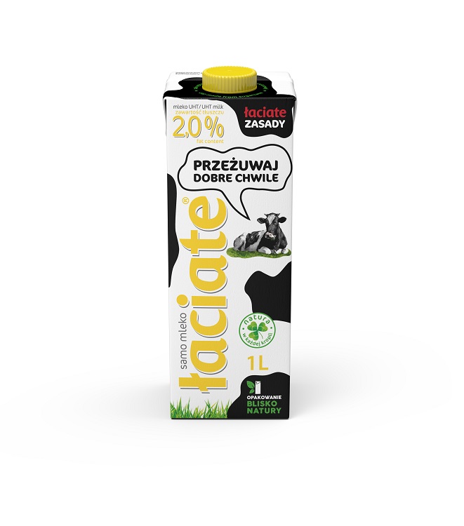 Mleko UHT Łaciate 2% 1l esklep.polomarket.pl
