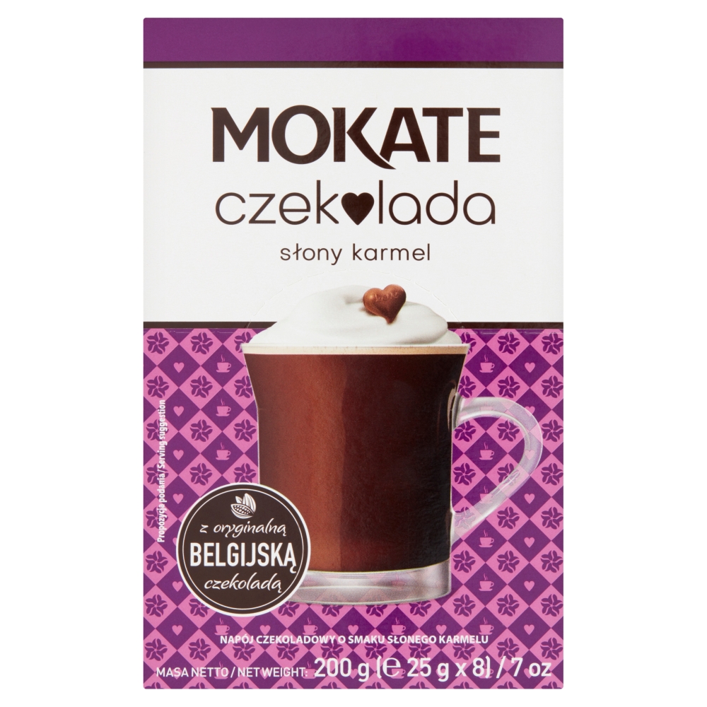 Napój czekoladowy słony karmel Mokate 200g
