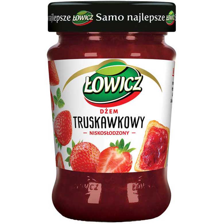 Dżem truskawkowy Łowicz 280g esklep.polomarket.pl