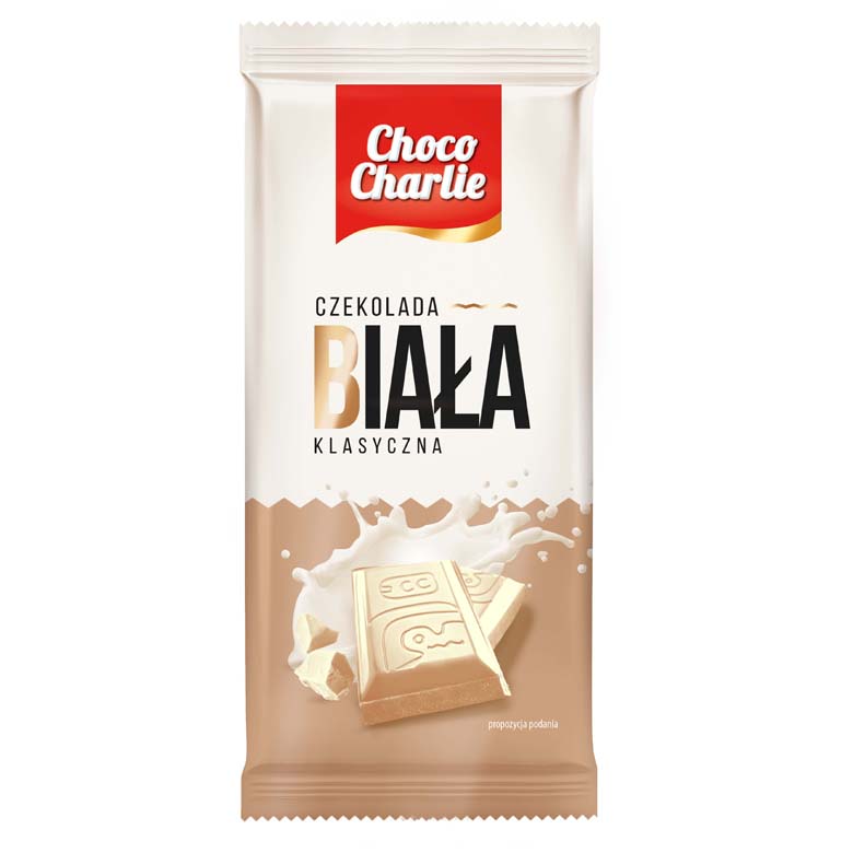 Biała czekolada Choco Charlie 100 g