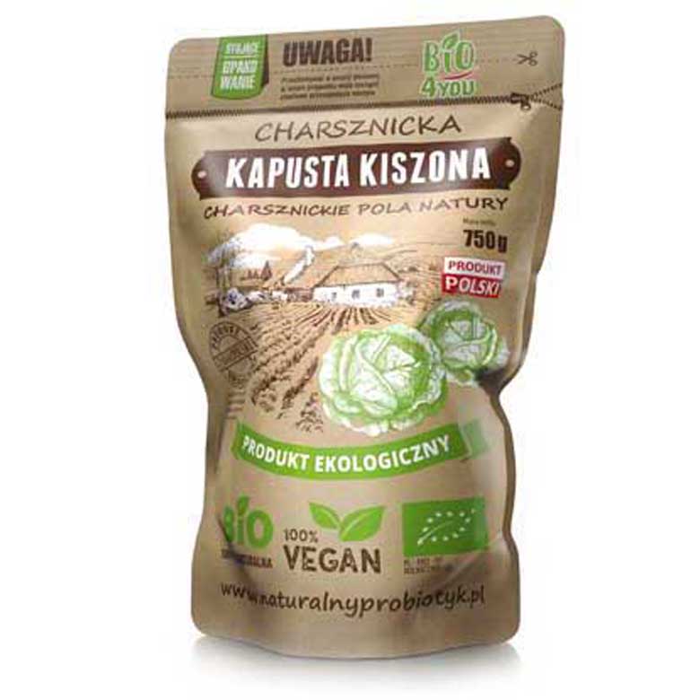 Kapusta Charsznicka kiszona EKO 750g