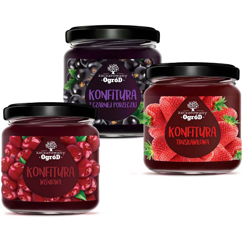 Zaczarowany Ogród konfitura sort.220g