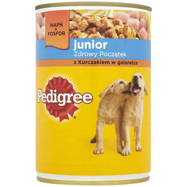 Karma mokra dla psa Junior kurczak Pedigree 400g esklep.polomarket.pl