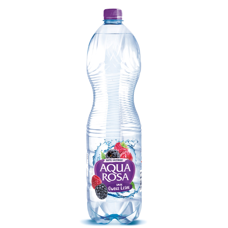 Napój o smaku owoców leśnych gazowany Aqua Rosa 1,5L