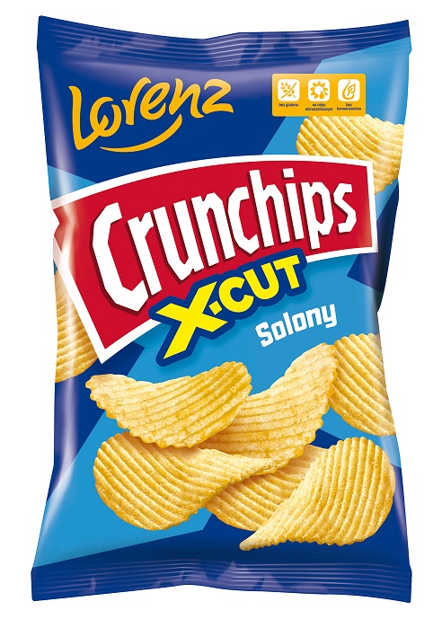 Chipsy Crunchips X-Cut solony 140g esklep.polomarket.pl