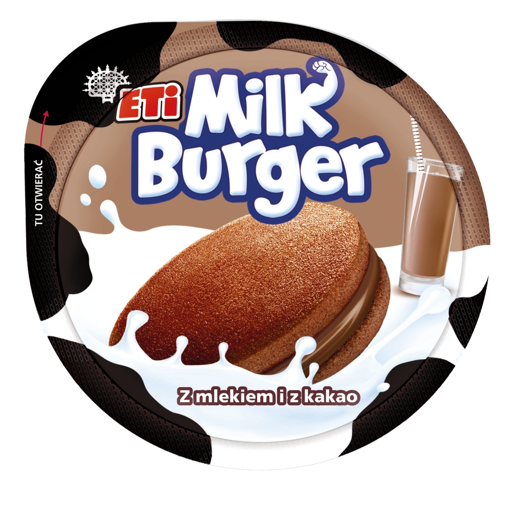 Kanapka z mlekiem i kakao Milk Burger 35g esklep.polomarket.pl