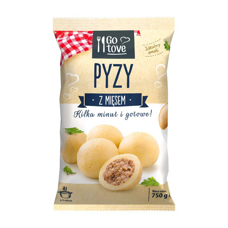 Pyzy z mięsem Go tove 750g