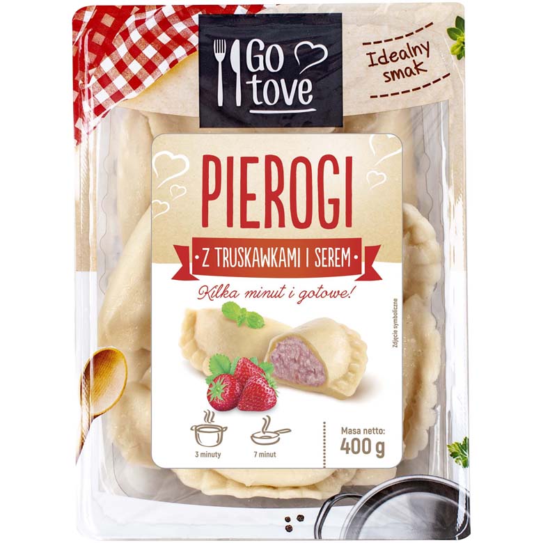 Go tove pierogi z truska. i serem 400g