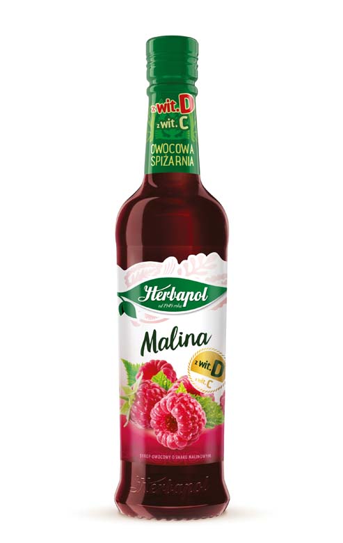 Syrop malina Owocowa Spiżarnia 420ml esklep.polomarket.pl