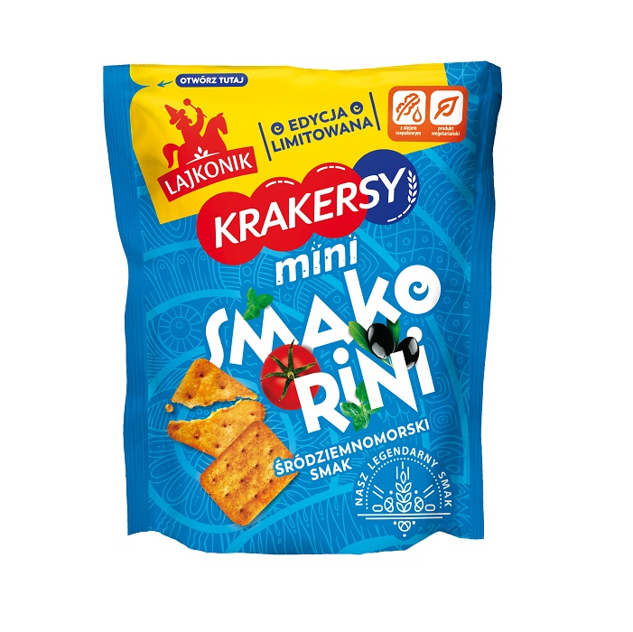 Mini Krakersy Smakorini Lajkonik 100g