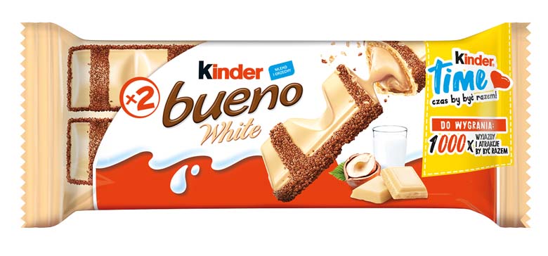 Wafel White  Kinder Bueno  39g