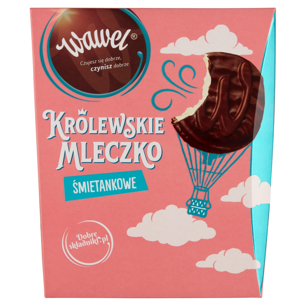 Królewskie mleczko śmietankowe  Wawel 340g