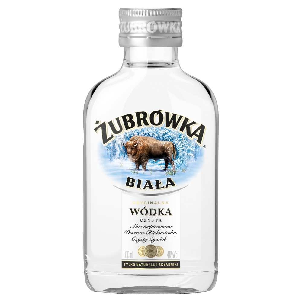 Wódka z miętą/ biała Żubrówka mix 40% 100ml